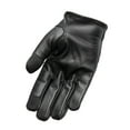 thumbnail image 7 of First Mfg Co - Clutch - Men's Motorcycle Biker Riding Black Leather Gloves - Large - Stretch Polyester, 7 of 7