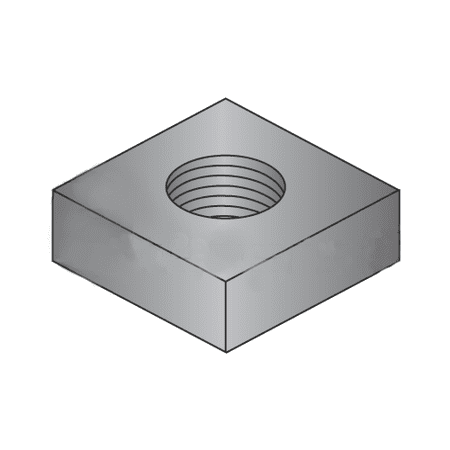 

1/4-20 Square Machine Screw Nuts / Steel / Black Oxide (Quantity: 3 000 pcs)