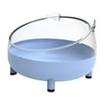 thumbnail image 4 of FashionCha Bath house for small animals bath container Hamster bath box for Chinchilla mice Blue, 4 of 9