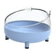thumbnail image 4 of Caja de arena para baño de hámster, contenedor de baño de polvo para animales pequeños, jerbos transparentes Azul, 4 of 9