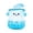 Sky Blue#0623-285, variant on Ghost Pumpkin Plug-in Night Light Auto Dusk Sensor LED Warm Glow Lamp Halloween Indoor Decor Light for Hallway Bedroom