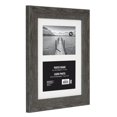 thumbnail image 4 of Tinta 8" x 10" Matted to 2- 4" x 6" Dark Grey Picture Frame, 4 of 5