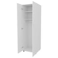 thumbnail image 4 of Newboti Furniture White Armoire with 2 Doors and Hanging Rod 00236, 4 of 8