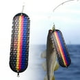 thumbnail image 5 of BLEEUS Trolling Diving Flash Board Salmon Fishing Flasher Bait Flasher Fishing supplies （Red Blue）, 5 of 9