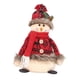 thumbnail image 3 of Adorno navideño de peluche, figurita de reno, decoración del hogar para fiesta, Zulema adorno, 3 of 8
