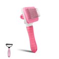 thumbnail image 1 of Kit de cepillos PWOD para perros y gatos, 2 piezas, autolimpiante para grooming, 1 of 7