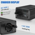 thumbnail image 3 of 12V 10A Smart Battery Charger LiFePO4 14.6V Charger Anderson Plug for Marine RV, 3 of 7