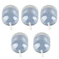 thumbnail image 3 of 5pcs Sponge Blender Storage Box Holder Blue Makeup Sponge Carrying Case Container for Stud Earrings, 3 of 14