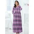 thumbnail image 6 of Only Necessities Plus Size Flannel Plaid Lounger, 6 of 6