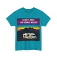 thumbnail image 3 of Always Take The Scenic Route RV Heavy Cotton T-Shirt, 3 of 6