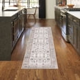 thumbnail image 2 of Nourison Vintage Home Traditional Flatweave Indoor Area Rug Ivory 2'2"x7'6, 2 of 6