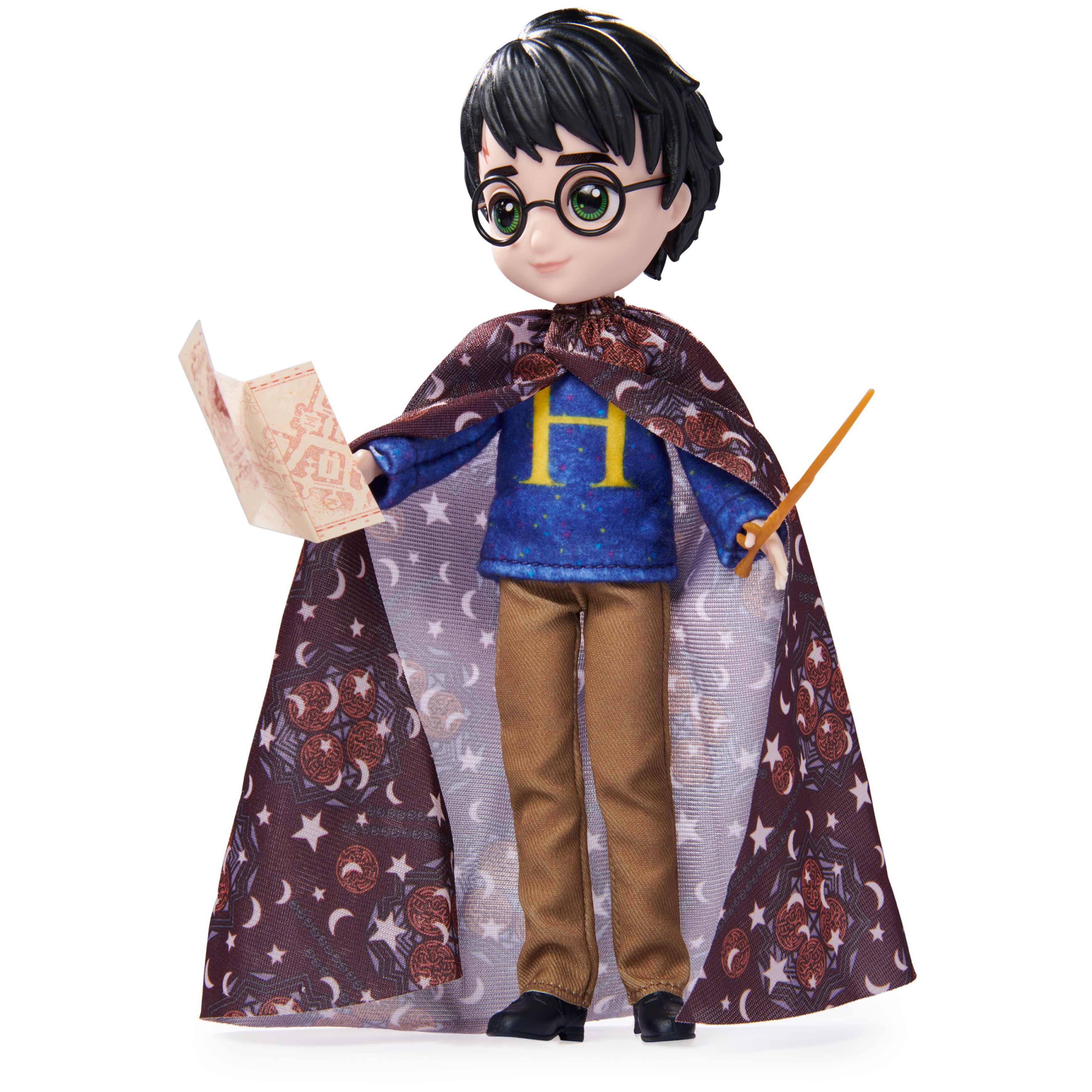  Wizarding World Harry Potter, 8-inch Harry Potter Doll Gift Set  with Invisibility Cloak and 5 Doll Accessories, Kids Toys for Ages 6 and up  : Clothing, Shoes & Jewelry