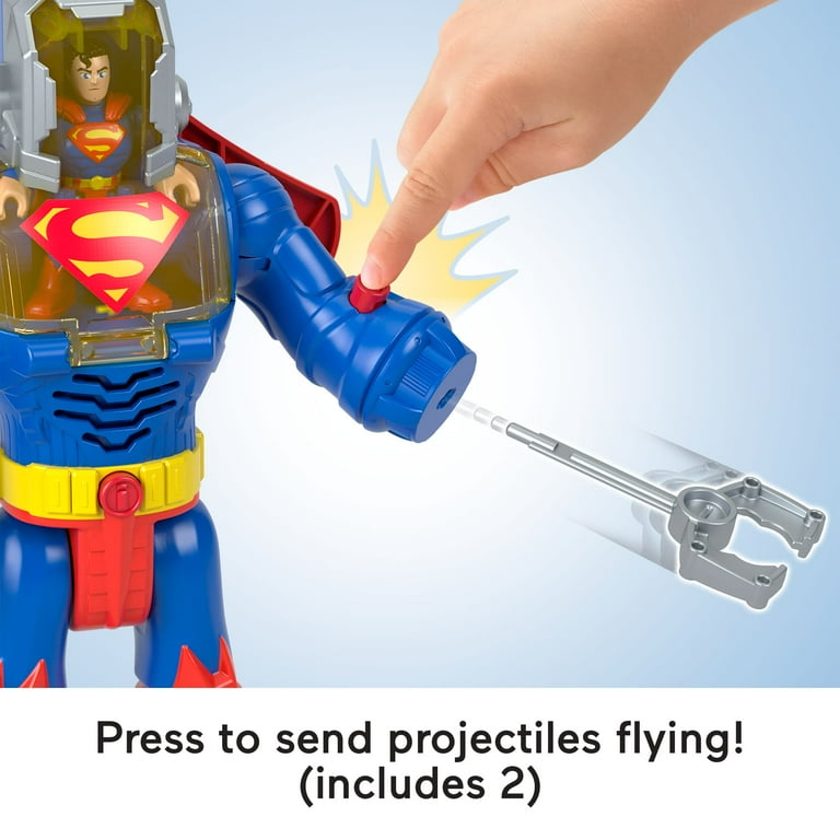 Imaginext DC Super Friends Superman Insider & Exo Suit Robot 6