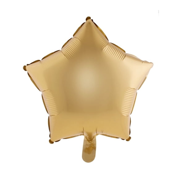 Balloon-Foil-Star-21"x18"-Matte Gld
