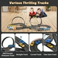 thumbnail image 3 of Petbank Slot Car Race Track Sets for Kids, 20.3ft Dual Racing Track  Toy with 2 Electric Controller and 2 Manual Controller,  Lap Overpass Track Race Car Toys for Kids Ages 4-12, 3 of 9