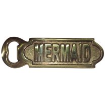 Solid Brass Mermaid Bottle Opener ~ Unique Nautical Decor