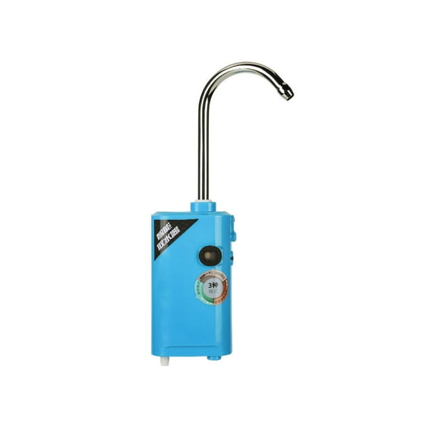 Greeniant Bomba de oxígeno Detección automática Iluminación LED Bombas de oxígeno de agua Carga USB Múltiples colores Modos dobles Pescar Azul