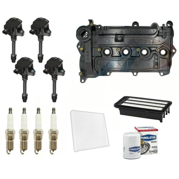 Ignition Coils Spark Plugs Valve Cover & Filters For Honda Civic 1.5L 2016-2019