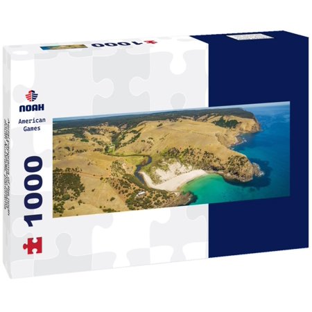 Noah Jigsaw Puzzle Aerial panorama of the north coast of Kangaroo Island, South Australia, panorama Panorama 1000 Pieces