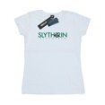 thumbnail image 1 of Harry Potter Womens Slytherin Text Cotton T-Shirt, 1 of 5