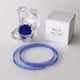 thumbnail image 2 of Mini rosa preservada de color Sapphire Blue en cajita de regalo. Mina’an-flor eterna Mini rosa preservada en color Sapphire Blue en pequeña cajita de acrílico para regalo, 2 of 4