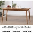 thumbnail image 2 of Kitchen Table Dining Table Dining Room Table Small Kitchen Table for Small Spaces Table Dinner Table Rectangular Modern Home Furniture, 2 of 7