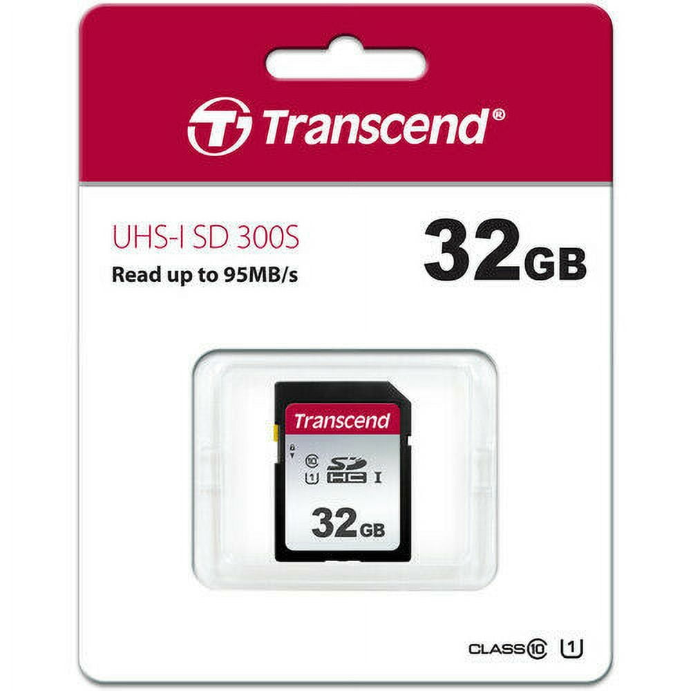 3 X Transcend SDHC 32GB  Memory Card