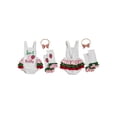 thumbnail image 2 of BemeyourBBs Baby Girls Half Birthday Outfit Baby Girl First Birthday Clothes Sleeveless Letter Donut Strawberry Print Romper with Bow Headband and Leg Warmers Set 3Pcs, 2 of 9