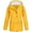 Yellow, variant on Winter Clearance 2023 Winter Coats for Women Plus Size Women Solid Rain Jacket Outdoor Plus Size Hooded Raincoat Windproof