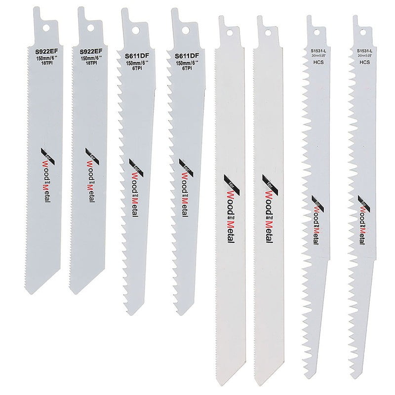 5pcs S1122HF 9 inch 225mm Reciprocating Sabre Saw Blades for Metal Cutting uk 