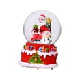 thumbnail image 3 of Ilumina bolas de cristal navideñas, pequeñas bolas de nieve navideñas, bolas de cristal navideñas LED, para chimenea, hogar, dormitorio, escritorio Estilo A, 3 of 8