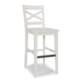 thumbnail image 1 of Homestyles Seaside Lodge Wood Bar Stool in Off White, 1 of 8
