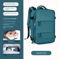 thumbnail image 1 of Grand Sac à Dos de Voyage, Sac à Dos Cabine, Sac à Dos de Randonnée, Sac de Sport Extérieur Imperméable, Sac de Jour Décontracté, Sac d'École pour Ordinateur Portable 16 Pouces avec Port de Charge USB, Compartiment pour Chaussures, 1 of 5