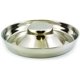 thumbnail image 4 of Cuenco para perros de acero inoxidable, 2 areneros para cachorros, comida para destete, plateado, juego de 2 cuencos para perros de acero inoxidable, 29 cm, para perros pequeños, medianos y grandes,, 4 of 8
