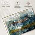 thumbnail image 6 of Elephant Stock Sea Depth Abstract Wall Art - Horizontal Canvas Wall Art - Living Room Wall Decor - Abstract Canvas - Gray And Gold Decor By Chamira Young - 39" x 26", 6 of 8