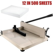 Industrial Paper Cutter A3 Heavy Duty Paper Cutter 17 Inch Paper Cutter Heavy Duty 500 Sheets Paper with Clear Cutting Guide for Offices, Businesses and Printing Shops