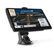 GPS Navigation for Car,7 Inch Touch Screen Car Navigation System, 8G 256M Voice Broadcast Navigation System,Support Speed and Red Light Warning