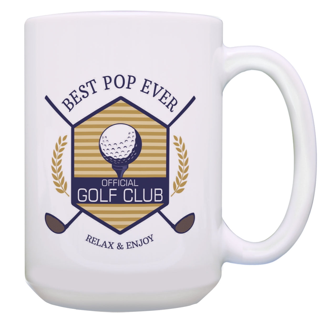 ThisWear Gag Golf Gifts Best Pop Ever Golf Club Relax & Enjoy Funny