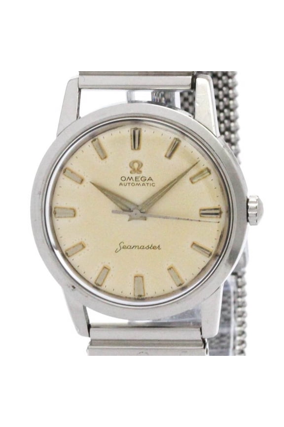 Pre-Owned OMEGA Seamaster Cal 552 Steel Automatic Mens Watch 14774 (Fair)