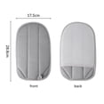 thumbnail image 4 of Guantes de Planchado Portátiles Resistentes Al Calor para Cama Apartamento Tabla de Planchar Gris Redondo Macarena Almohadilla de planchar, 4 of 8