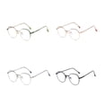 thumbnail image 4 of TureClos Gradient Glasses Frame Anti Blue Light Unisex Eyewear Reading Glass Vintage Style Eyeglasses Big Frame Spectacles Black, 4 of 7