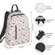 thumbnail image 2 of Balery Cute Dinosaur Mochila Ligera para Hombres y Mujeres – Resistente y Impermeable, Ideal para la Escuela, el Trabajo, los Viajes y el Uso Diario, 2 of 7