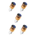 thumbnail image 1 of Wweixi Car Charge Adapter USB PD Replacement 3.1A Universal Antiflaming Automotive Dashcam Phone Power Outlet Accessories White Gold 5Set, 1 of 6