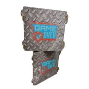 Cardboard People NERF Diamond Plate Walls Cardboard Cutout