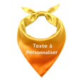 thumbnail image 5 of UJNDER Womens Custom Text Printed Silk-like Scarf with Elegant Lightweight for Stylish Everyday Wear and Accessory Neck Scarf for Women,Orange,One Size, 5 of 5