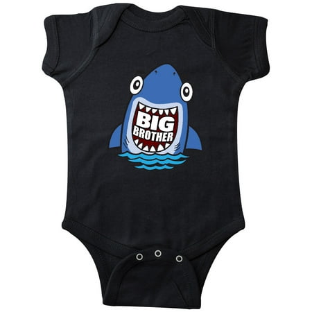 

Inktastic Big Brother Shark Gift Baby Boy Bodysuit
