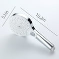 thumbnail image 3 of Clearance! Fanshiluo Shower - High-Pressure Handheld Showerhead - High Pressure 3 Spray Modes Handheld Shower（Silver）, 3 of 7