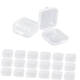 thumbnail image 4 of 20 piezas pequeños contenedores de almacenamiento cuadrados, Mini joyero organizador caja de almacenamiento transparente para joyería, 4 of 7
