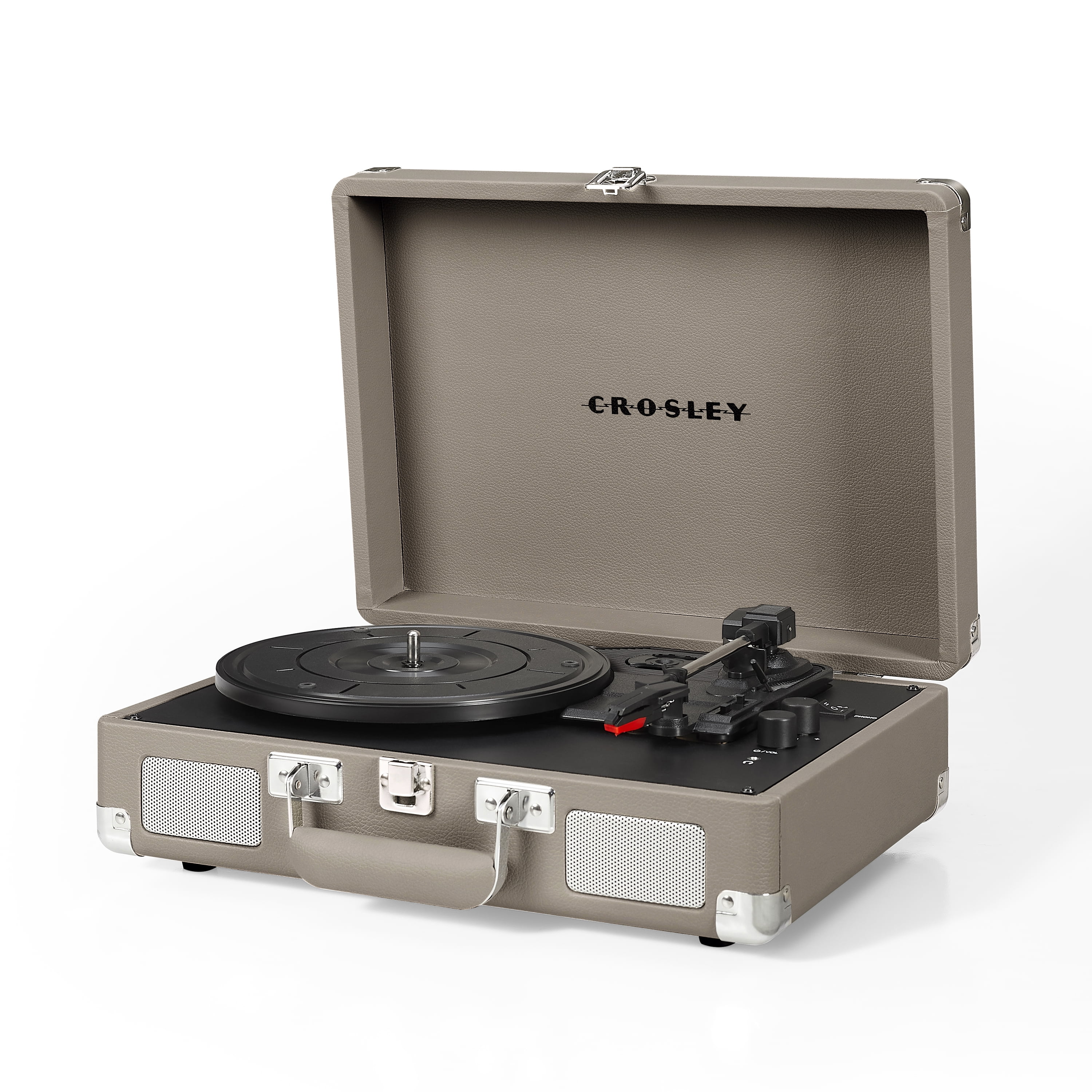 Crosley Cruiser Premier Vinyl Record Player with Speakers and Bluetooth - Audio Turntables
