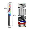 thumbnail image 1 of Lefu Fraise en Aluminium Colorée à Simple Tranchant pour Perçage en Alliage d'Aluminium, 1 of 5